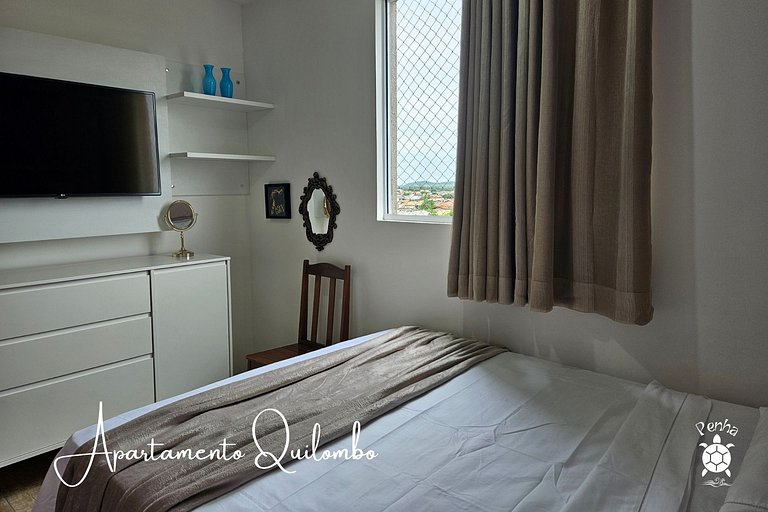 Apartamento Grazielle: Conforto a 500m da Praia