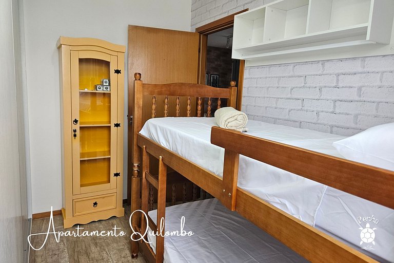 Apartamento Grazielle: Conforto a 500m da Praia