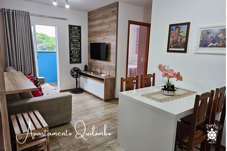Apartamento Grazielle: Conforto a 500m da Praia
