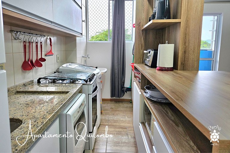 Apartamento Grazielle: Conforto a 500m da Praia