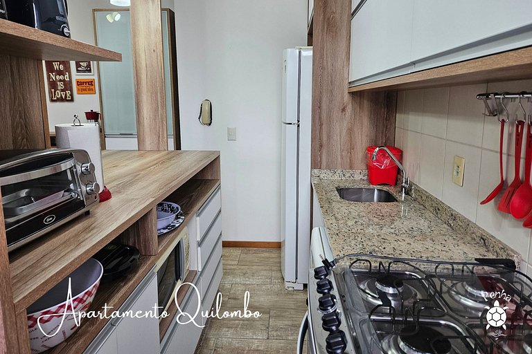 Apartamento Grazielle: Conforto a 500m da Praia