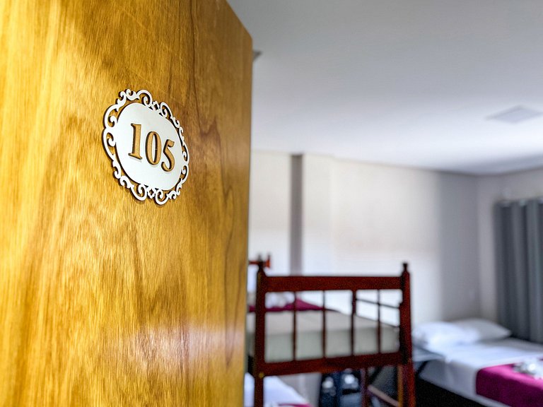 Pousada Vó Cristina: Quarto 105