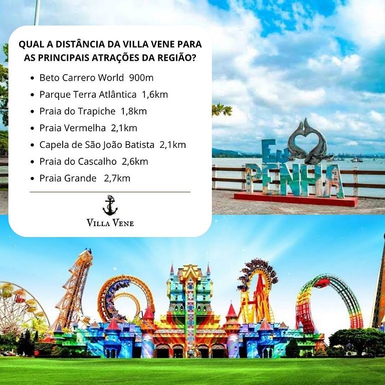 Villa Vene 02: Entre o Beto Carrero e o Mar