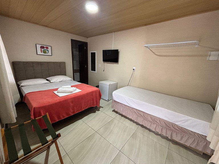 Apto 118 p/ ir caminhando ao Parque Beto Carrero