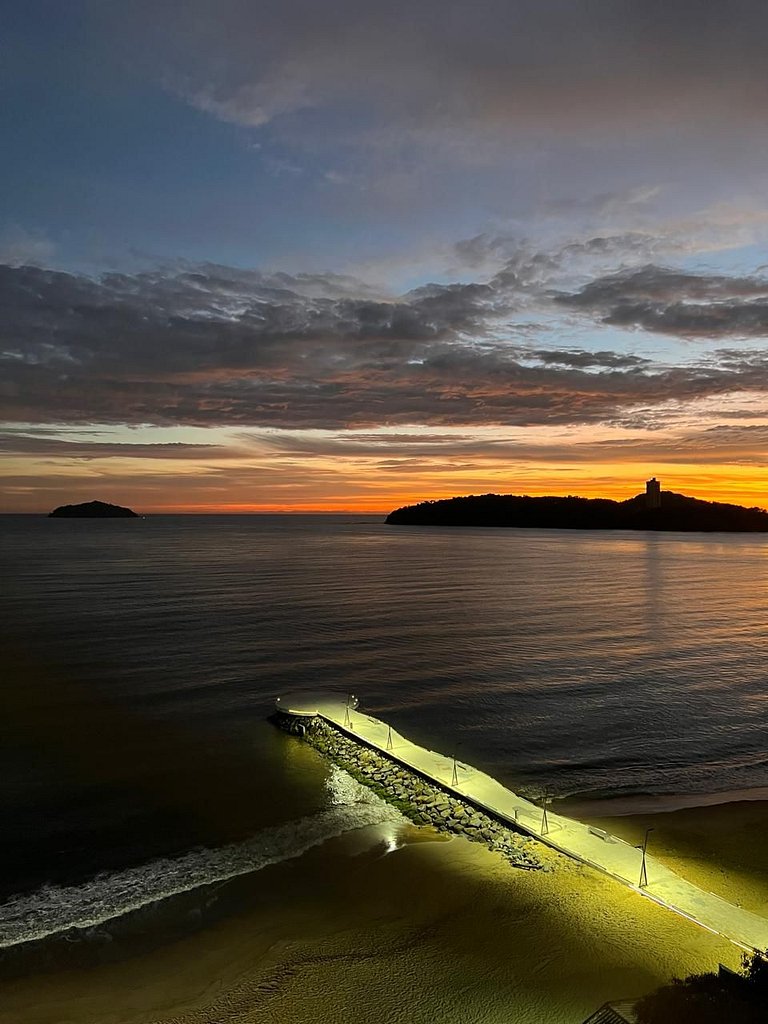 vista Mar p/ até 8P, 50mts do mar Piçarras