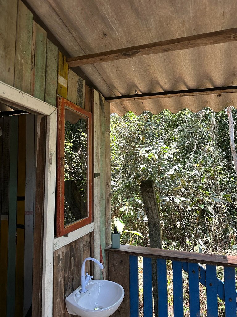 Cabana da Floresta - Sítio Tudo é Arte