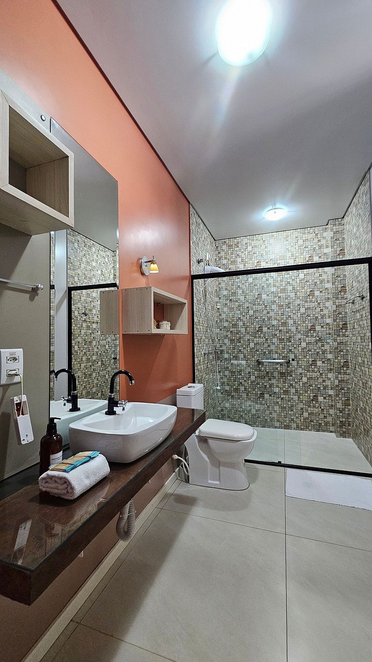 Casa da Flor Guest House - Suíte Abacateiro. Praia Grande