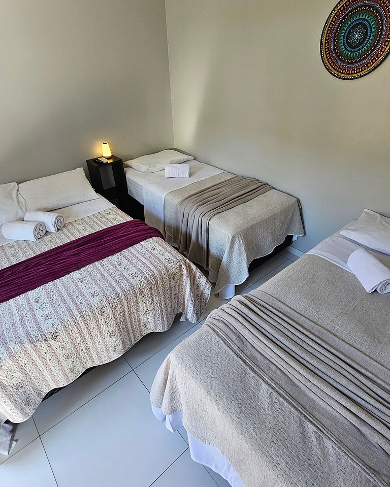Casa da Flor Guest House - Suíte Abacateiro. Praia Grande